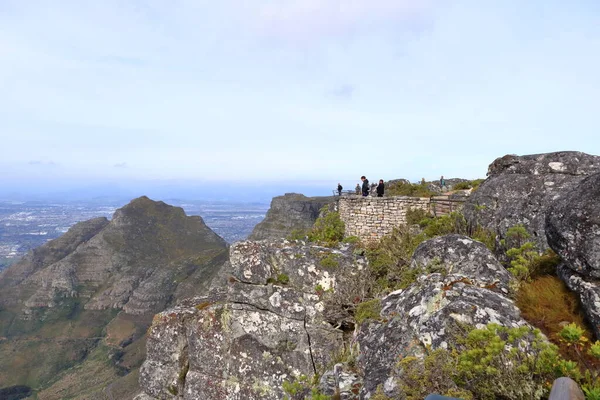 Setembro 2022 Cidade Cabo África Sul Pessoas Apreciam Montanha Mesa — Fotografia de Stock