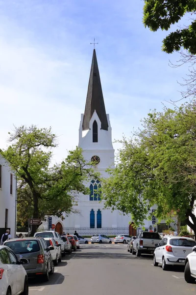 Setembro 2022 Stellenbosch África Sul Vivendo Cidade Histórica Cidade Cabo — Fotografia de Stock