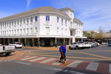 24 Eylül 2022 - Güney Afrika 'da Stellenbosch: Cape Town' da tarihi bir kasabada yaşıyor. Güney Afrika 'nın Batı Burnu Bölgesi