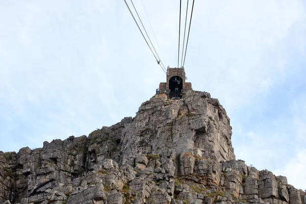 2022年9月23日 南非开普敦 从缆车到桌山的景观 — 图库照片