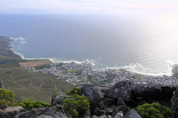 Aerial View Cape Town Table Mountain South Africa — Stock Photo, Image
