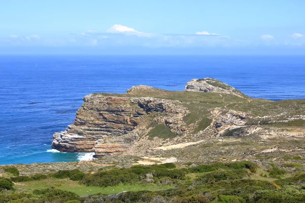 Bela Vista Novo Farol Cape Point Cabo Boa Esperança África — Fotografia de Stock