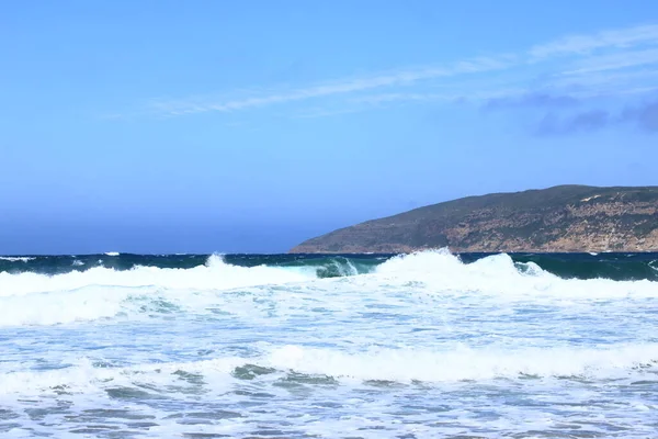 Septiembre 2022 Bahía Plettenberg Sudáfrica Los Turistas Disfrutan Del Mar — Foto de Stock