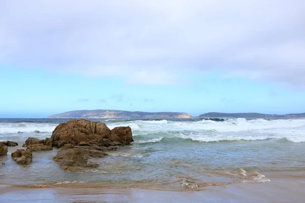 Septiembre 2022 Bahía Plettenberg Sudáfrica Los Turistas Disfrutan Del Mar — Foto de Stock