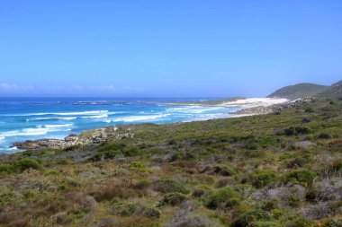 Kıyı manzarası Ümit Burnu, Güney Afrika
