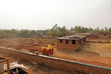 a rural scene in central india