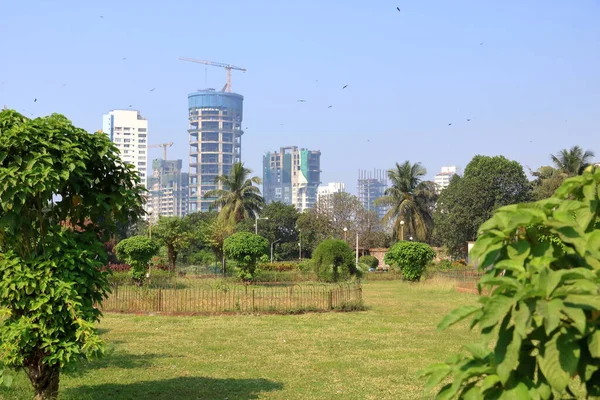 the Hanging Gardens of Mumbai, Maharashtra in India