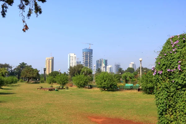 the Hanging Gardens of Mumbai, Maharashtra in India