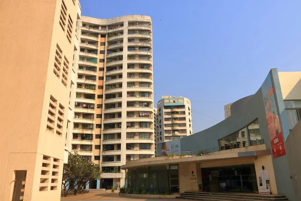 Diciembre 2022 Mumbai Maharashtra India Complejo Habitacional Moderno Viviendas Gran — Foto de Stock