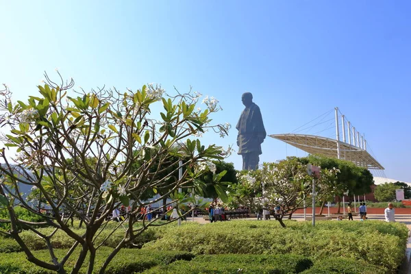 December 2022 Gujarat India People Fascinated Thrilled Statue Unity Gujarat — Stock Photo, Image