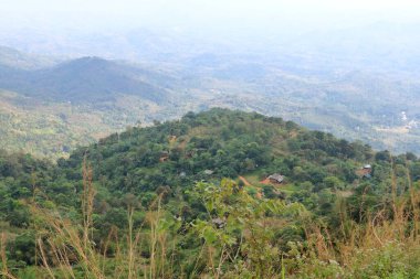 Palakkayam thattu, Kannur 'un panoramik manzarası, Kerala, Hindistan