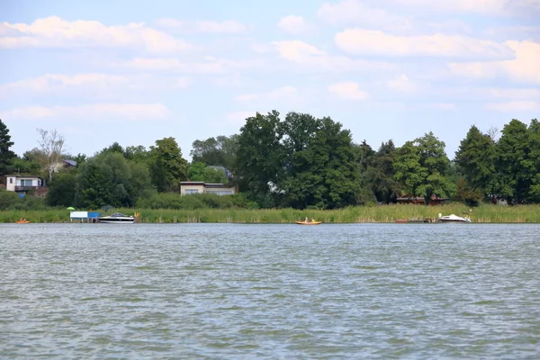Relaxed Hustle Bustle Glindower See Glindow Werder Havel Germany — 스톡 사진