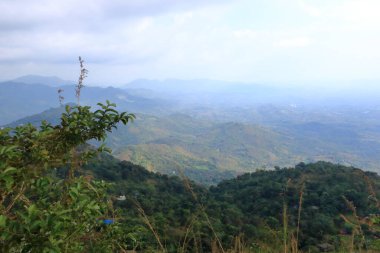 Palakkayam thattu, Kannur 'un panoramik manzarası, Kerala, Hindistan