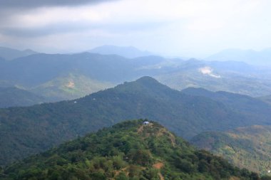 Palakkayam thattu, Kannur 'un panoramik manzarası, Kerala, Hindistan