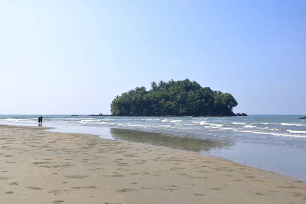 Dharmadam Isla Playa Kannur Kerala India — Foto de Stock