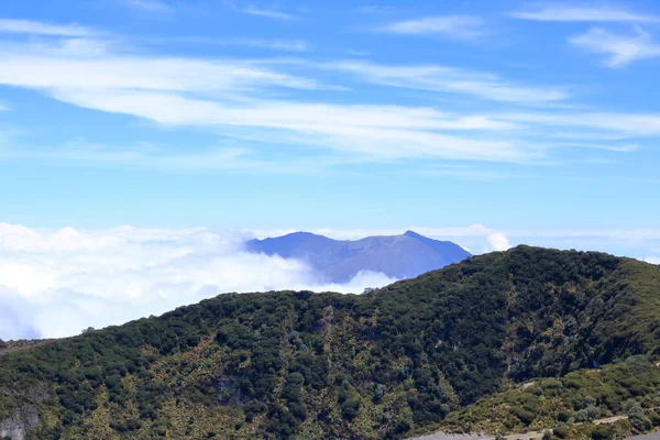 Veduta Del Parco Nazionale Del Vulcano Razu Sullo Sfondo Vulcano — Foto Stock