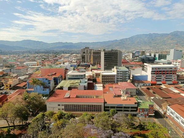 stock image Beautiful aerial view of the city of San Jose in Costa Rica