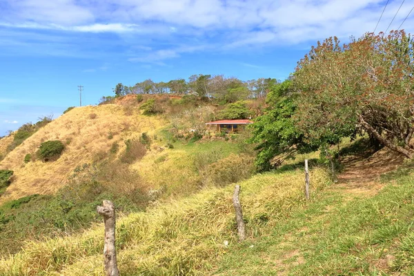 Vacker Natur Från Vägen Mellan Monteverde Och Limonal Utsikt Över — Stockfoto