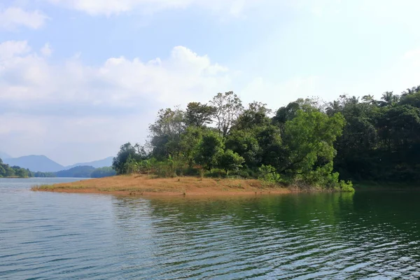 Der See Vor Dem Peruvannamuzhi Peruvannamoozhi Damm Kuttyady Kuttiady Kuttyadi — Stockfoto