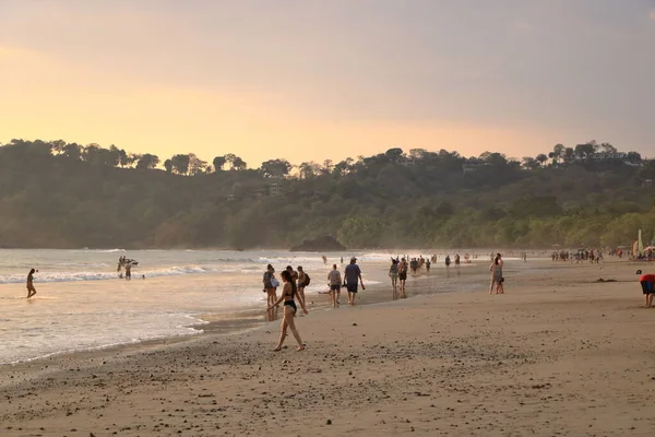 March 2023 Manuel Antonio Quepos Costa Rica People Beach Manuel — Stock Photo, Image