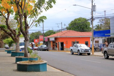 10 Mart 2023 - Kosta Rika 'daki Bagajlar, Guanacaste: İnsanlar her gün yaşamlarını bu toprakların merkezinde geçiriyorlar