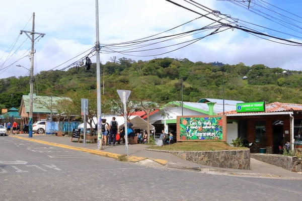 Maret 2023 Santa Elena Monteverde Kosta Rika Pusat Kota Indah — Stok Foto