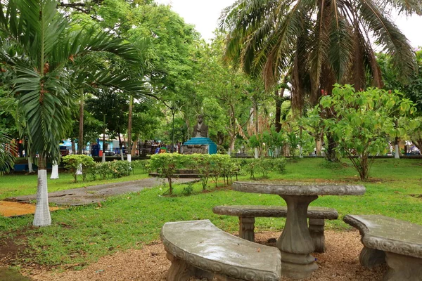 Marzo 2023 Nicoya Guanacaste Costa Rica Centro Verde Piccolo Villaggio — Foto Stock
