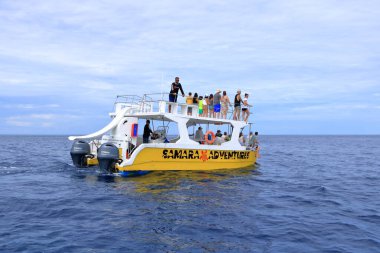 14 Mart 2023 - Kosta Rika 'da Samara, Guanacaste: Pasifik' te Yunusları İzlemek İçin Tekne Gezisi