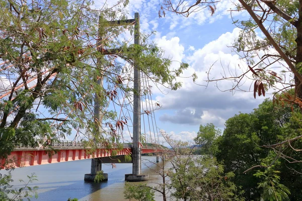 Прекрасний Вигляд Мосту Пуенте Амістад Тайвань Коста Риці — стокове фото