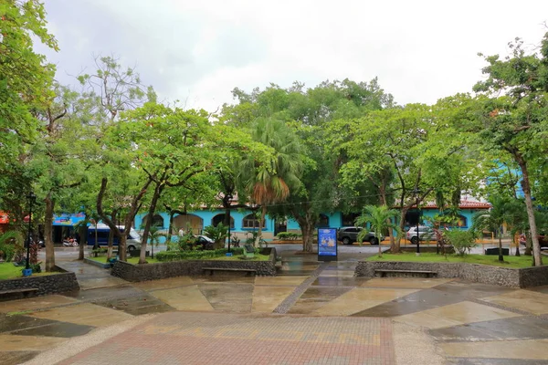 Μαρτίου 2023 Nicoya Guanacaste Costa Rica Πράσινο Κέντρο Ενός Μικρού — Φωτογραφία Αρχείου