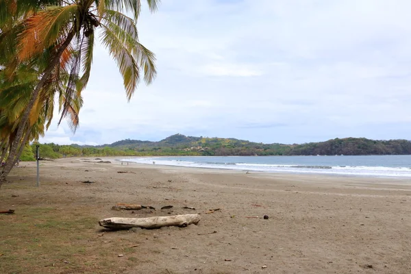 Марта 2023 Пуэрто Коррилья Гуанакасте Коста Рике Люди Наслаждаются Пляжем — стоковое фото