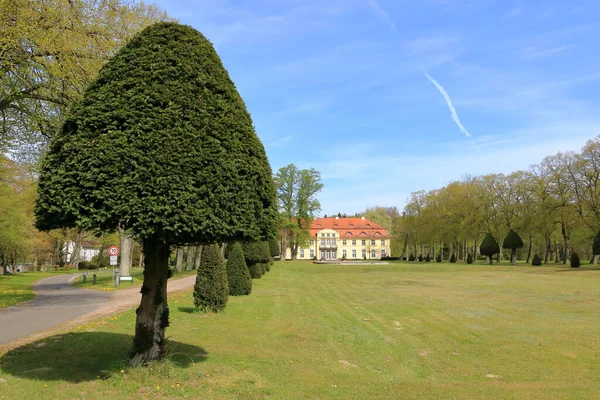 Almanya Bibow Mecklenburg Vorpommern Deki Schloss Kalesi Hasenwinkel Oteli — Stok fotoğraf