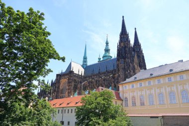 07 Temmuz 2023 - Çek Cumhuriyeti Prag Katedrali Veitsdom 'a bakınız