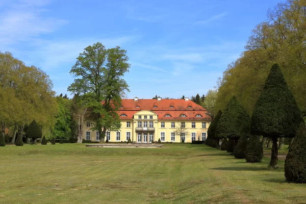 Almanya Bibow Mecklenburg Vorpommern Deki Schloss Kalesi Hasenwinkel Oteli — Stok fotoğraf
