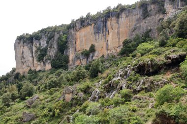 Jerzu yakınlarındaki Monte Corongiu manzarası, Ulassai, İtalya 'daki Sardunya