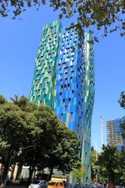 09 Eylül 2023 - Arnavutluk 'ta Tiran: Yerel halk ve turistlerle birlikte kentin merkezinde inşa ediliyor