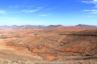 Mirador de Guise y Ayose, Betancuria, Fuerteventura in Spain: Yukarıdan manzara