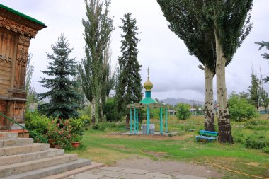 Karakol Kırgızistan 'daki Hıristiyan Kilisesi