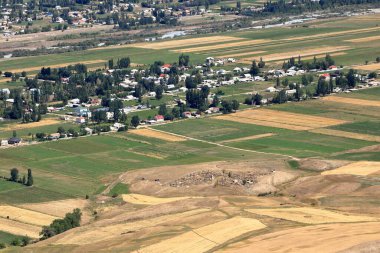 Kırgızistan, Orta Asya 'daki Chong Kemin Milli Parkı' nda kırsal alan