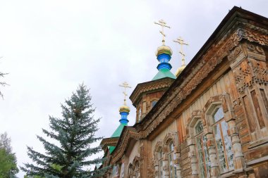 Karakol Kırgızistan 'daki Hıristiyan Kilisesi
