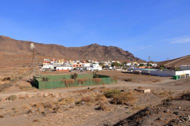 İspanya 'nın Fuerteventura adasındaki Las Playitas köyü