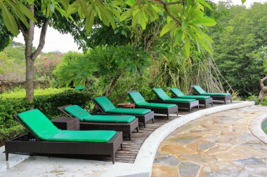 Tatil için lüks bir otel, Bali, Endonezya