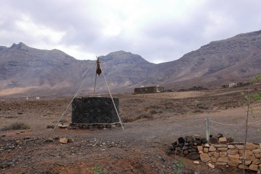 İspanya 'nın Jandia yarımadasındaki Coffee köyü, Fuentevertura, Kanarya Adaları