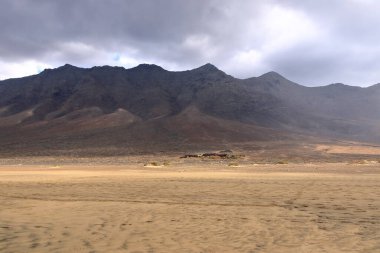 Coffee Beach, Fuerteventura, İspanya 'daki Kanarya Adaları