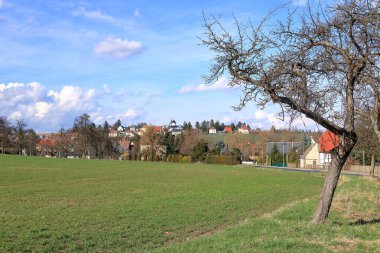 Possendorf, small village near Dresden in Saxony in Germany clipart