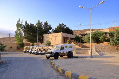 Montreal, Ürdün - 12 Mayıs 2024: Shobak Şatosu yakınlarındaki Otel