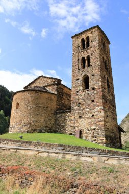 Canillo, Andorra 'daki Sant Joan de Caselles Kilisesi.
