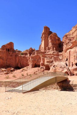 Ürdün, Petra 'daki Kraliyet Mezarları. Petra, Ürdün 'ün ana ilgi odağı. Petra UNESCO miras listesine dahil edildi.