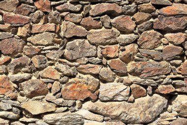 sarı bej rengi kum rengi taş tuğla dikey duvar