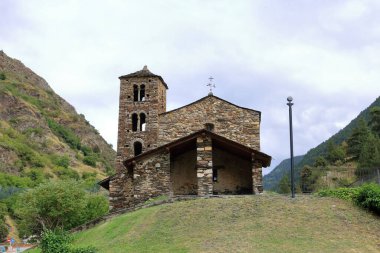 Canillo, Andorra 'daki Sant Joan de Caselles Kilisesi.